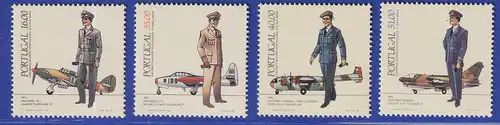 Portugal 1984 Portugiesische Militär-Uniformen Luftwaffe Mi.-Nr. 1621-1624 **