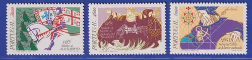 Portugal 1985 Jahrestage portugiesischer Geschichte Mi.-Nr. 1658-1660 **