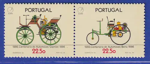 Portugal 1986 100 Jahre Automobil Mi.-Nr. 1686-1687 **