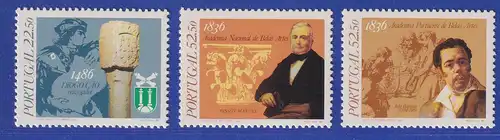 Portugal 1986 Portugiesische Jahrestage Mi.-Nr. 1696-1698 **