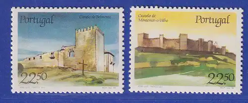 Portugal 1986 Portugiesische Burgen Mi.-Nr. 1699-1700 **