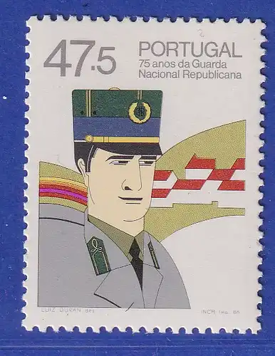 Portugal 1986 75 Jahre Nationalgarde Mi.-Nr. 1702 postfrisch **