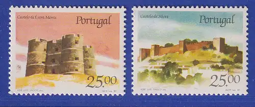 Portugal 1987 Portugiesische Kastelle Mi.-Nr. 1708-1709 **