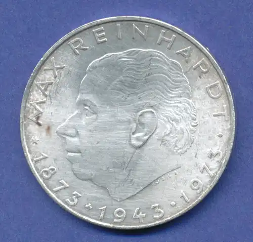 Österreich 25-Schilling Silber-Gedenkmünze 1973, Max Reinhardt