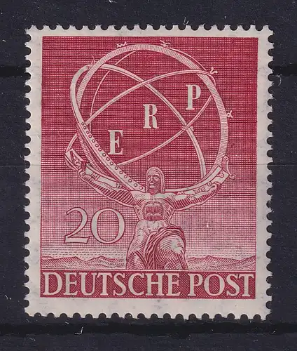 Berlin 1950 ERP Marshall-Plan Mi.-Nr. 71 ungebraucht *