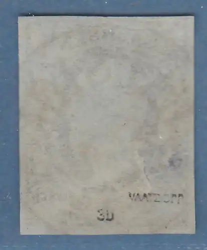 Sachsen 1851 August 1/2 Ngr. Mi.-Nr. 3b ideal gest. LAUSICK, kleine Mgl. 