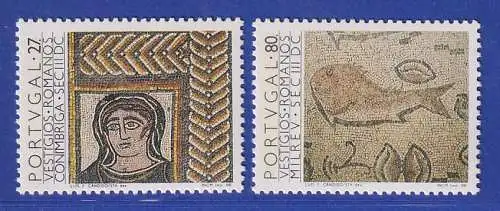 Portugal 1988 Zeugnisse der römischen Kultur  Mi.-Nr. 1767-68 **