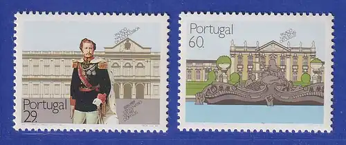 Portugal 1989 100. Todestag von König Luis I. Mi.-Nr. 1800-01 **