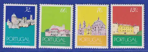 Portugal 1990 Paläste Mi.-Nr. 1838-41 **