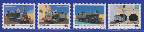 Portugal 1990 100 Jahre Rossio-Bahnhof Lissabon Mi.-Nr. 1842-45 **