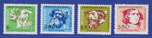 Portugal 1992 Freimarken Seefahrer Mi.-Nr. 1907-10 **