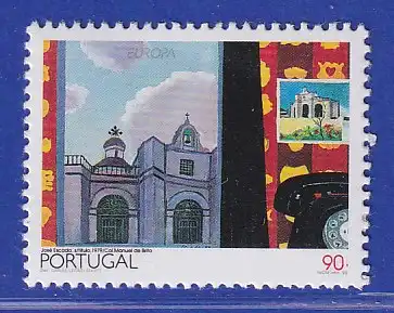 Portugal 1993 Europa Zeitgenössische Kunst Gemälde José Escada Mi.-Nr. 1959 **