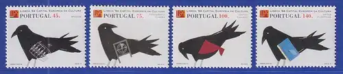 Portugal 1994 Lissabon Kulturhauptstadt Europas Rabe Mi.-Nr. 2017-2020 **