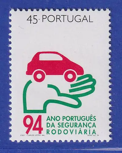 Portugal 1994 Nationales Jahr für Sicherheit im Straßenverkehr Mi.- Nr.2031 **