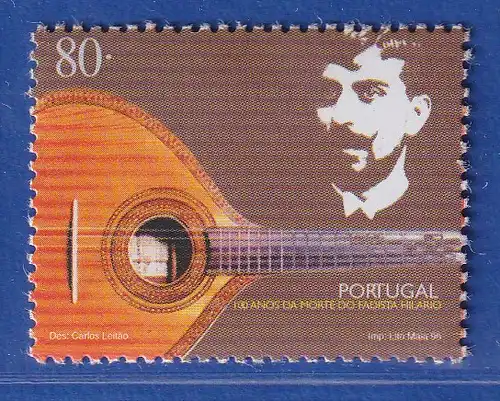 Portugal 1996 100. Todestag von Augusto Hillário Fado-Sänger Mi.-Nr. 2133 **