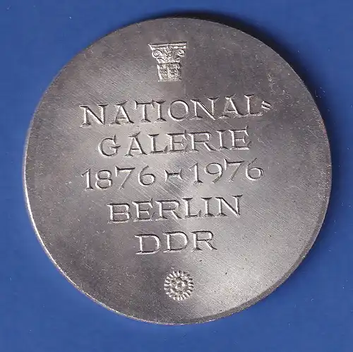 Medaille DDR 1976 - 100 Jahre National-Galerie Berlin  Durchmesser 60 mm !