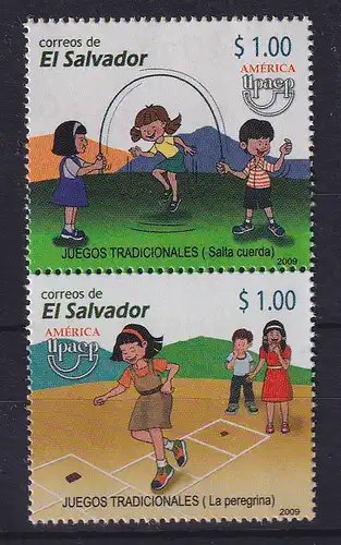 El Salvador 2007 Amerika: Traditionelle Spiele Mi.-Nr. 2581-2582 postfrisch **