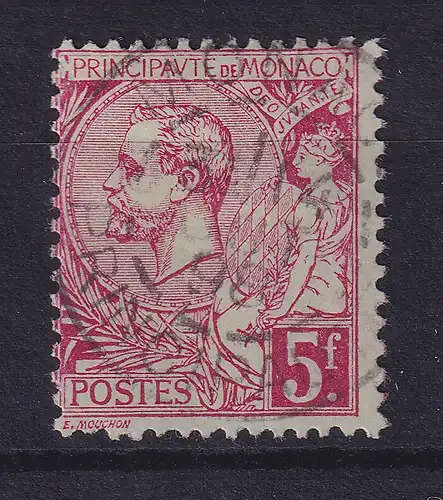 Monaco 1891 Fürst Charles III. Mi.-Nr. 21 ⊙