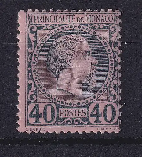 Monaco 1885 Fürst Charles III. Mi.-Nr. 7 ungebraucht *