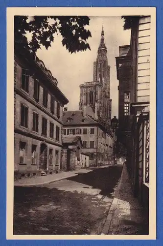AK Frankreich Straßburg Elsass Münster
