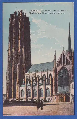 AK Belgien Mechelen Malines Kathedrale