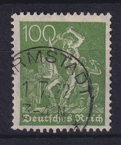 Dt. Reich Inflation, Mi.-Nr. 187 c gestempelt gepr. INFLA