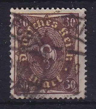 Dt. Reich Inflation, Mi.-Nr. 208 W gestempelt und gepr. INFLA