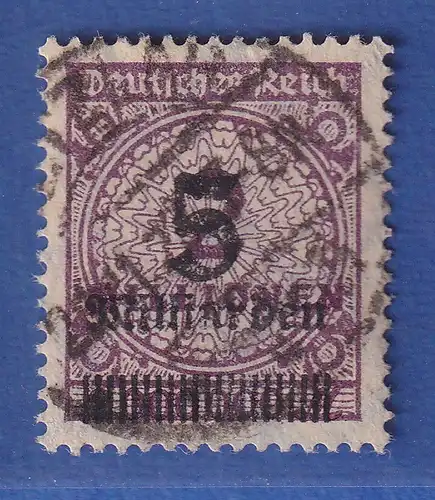 Dt. Reich Inflation Mi.-Nr. 332 Aa gestempelt, geprüft INFLA