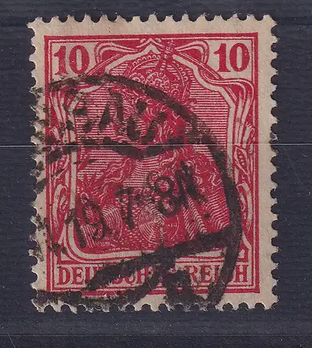 Dt. Reich Germania Kriegsdruck Mi.-Nr. 86 II f gestempelt gepr. JÄSCHKE BPP