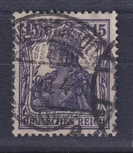 Dt. Reich Inflation Germania Mi.-Nr. 101 c gestempelt gepr. INFLA