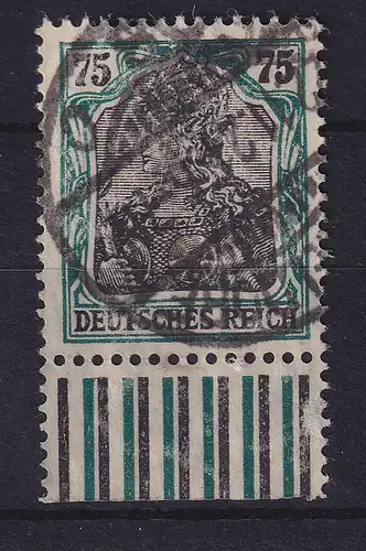 Dt. Reich Inflation Germania Mi.-Nr. 104 b W UR gestempelt gepr. INFLA