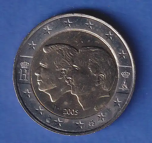 Belgien 2005 2-Euro-Sondermünze Belg.-Luxemb. Wirtschaftsunion bankfr. unzirk. 