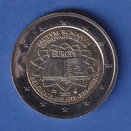 Deutschland 2007 2-Euro-Sondermünze Währungsunion bankfr. unzirk. 
