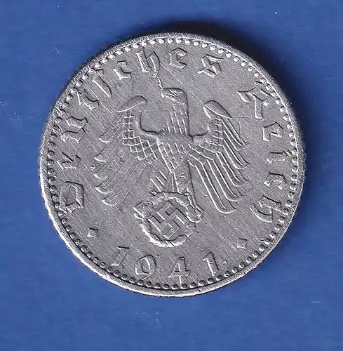 Dt. Reich 50 Reichspfennig 1941 A vorzüglich !