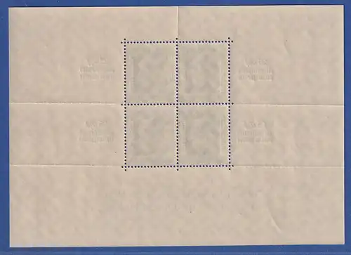 Dt. Reich 1937 Hitler-Block Reichsparteitag Mi-Nr. Block 11 postfrisch **