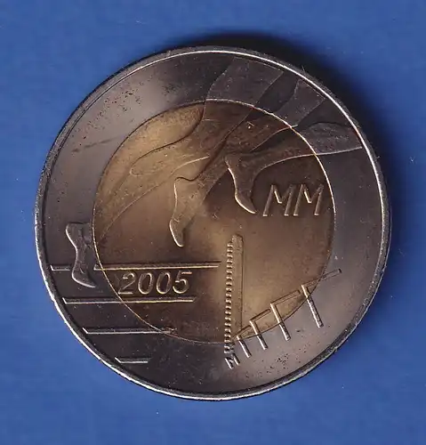 Finnland 2005 Leichtathletik-WM  5-Euro-Sondermünze 