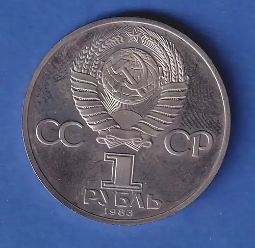 Russland / Sowjetunion 1983 Gedenkmünze 1 Rubel - Karl Marx 