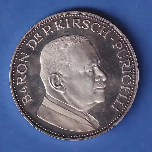 Medaille 1971 Baron Paul Kirsch-Puricelli - Burg Reichenstein