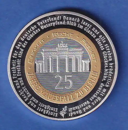 Medaille 2014 - 25 Jahre Mauerfall