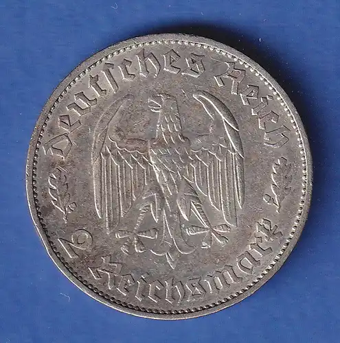 Deutsches Reich 2 Reichsmark - Gedenkmünze Friedrich Schiller 1934 F