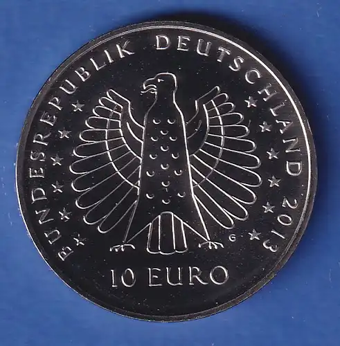 Bundesrepublik Normalprägung 10 Euro - Heinrich Hertz 2013