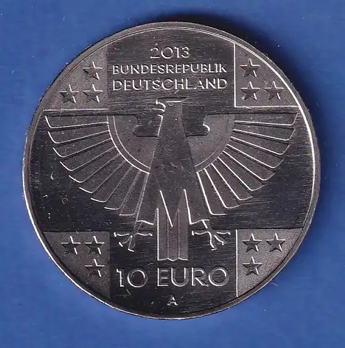 Bundesrepublik Normalprägung 10 Euro - 150 Jahre Rotes Kreuz 2013