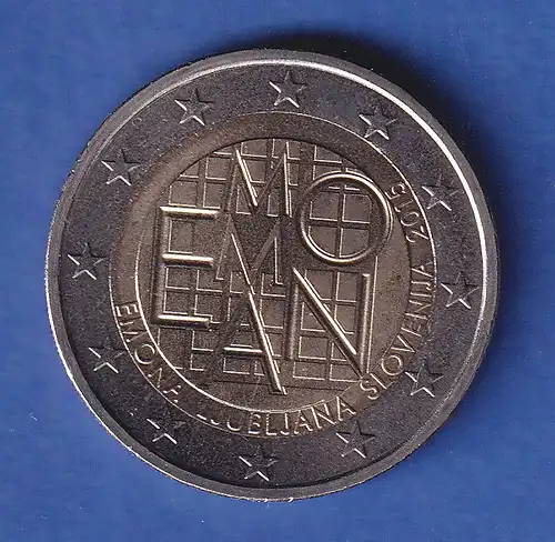 Slowenien 2015 2-Euro-Sondermünze Emona-Ljublijana bankfr. unzirk. 