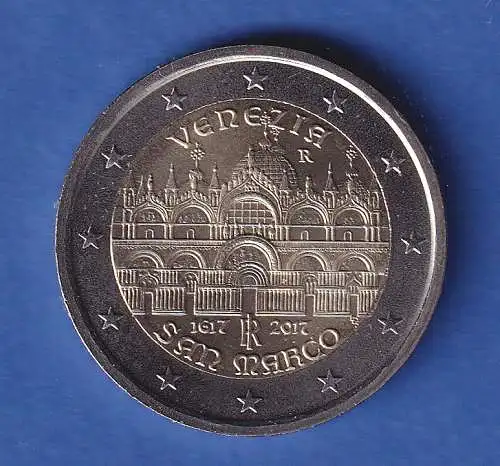 Italien 2017 2-Euro-Sondermünze Venedig Markusdom bankfr. unzirk. 