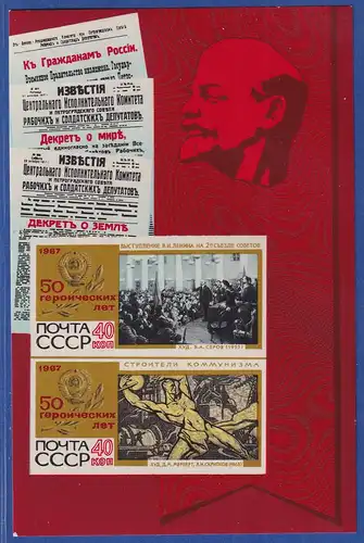 Sowjetunion 1967 - 50. Jahrestag der Oktoberrevolution Mi.-Nr. Block 48 **
