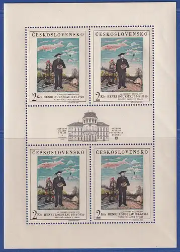 Tschechoslowakei 1967 Briefmarkenausstellung PRAGA Mi.-Nr. 1718 KLEINBOGEN **