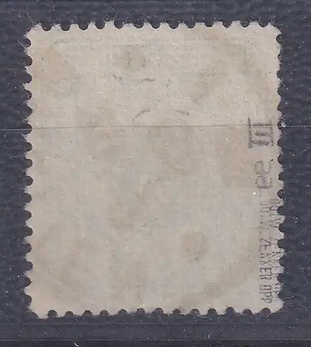 Dt. Reich 3 Pfennig Mi.-Nr. 39 aa mit Plattenfehler III, gestempelt, gepr. BPP