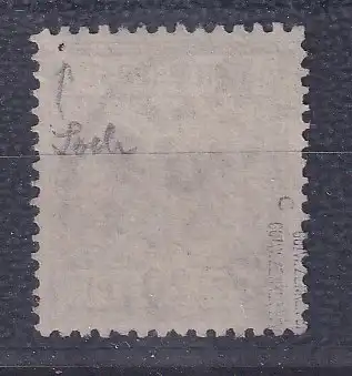 Dt. Reich 20 Pf Krone/Adler Mi.-Nr. 48 c, kleines Loch, gestempelt, geprüft BPP