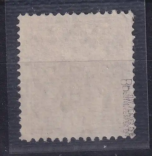 Dt. Reich 10 Pf Krone/Adler Mi.-Nr. 47 b B, gestempelt, geprüft BPP