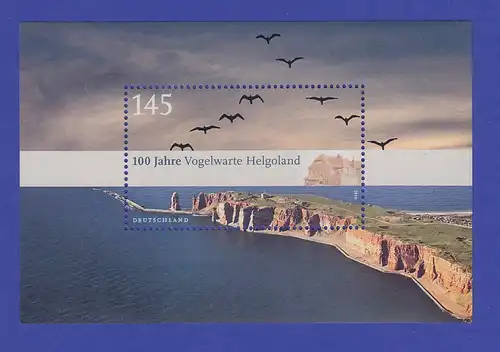 Bundesrepublik 2010 Blockausgabe  Vogelwarte Helgoland  Mi.-Nr. Block 77 **